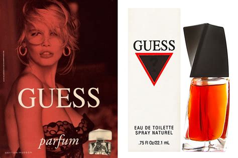 popular perfume in the 90s|original guess perfume from 1990.